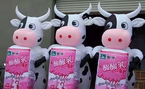 西安牛奶厂广告气模